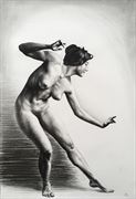 nude dancer artistic nude artwork by artist axelsaffran