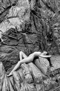 nude on the rocks artistic nude photo by photographer philip turner