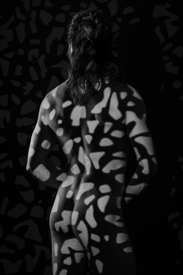 nude patterns self portrait artistic nude photo by model benjamin hull