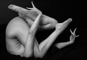 nymfaea on black 2 artistic nude photo by photographer light workx