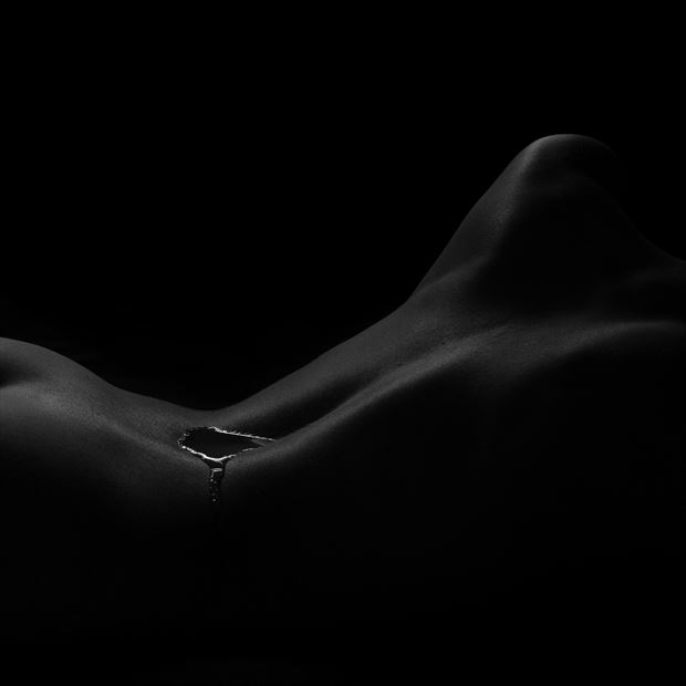 obsidian abyss artistic nude artwork by photographer gifford hart