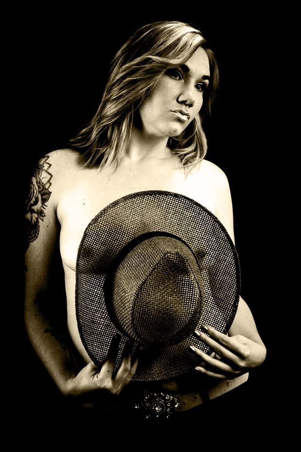 oh my hat artistic nude photo by photographer andre