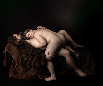 old masters iii artistic nude artwork by model mila forte