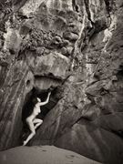 olive in the grotto artistic nude photo by photographer james landon johnson