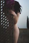 on balcony artistic nude photo by model afroditeyannakis