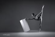 on pointe artistic nude photo by model fanny m%C3%BCller