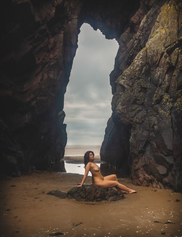 on the beach artistic nude photo by photographer neilh