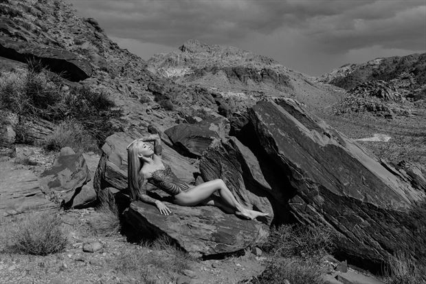 on the rocks artistic nude photo by photographer dream digital photog