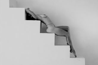 on the stairs artistic nude photo by photographer jyves