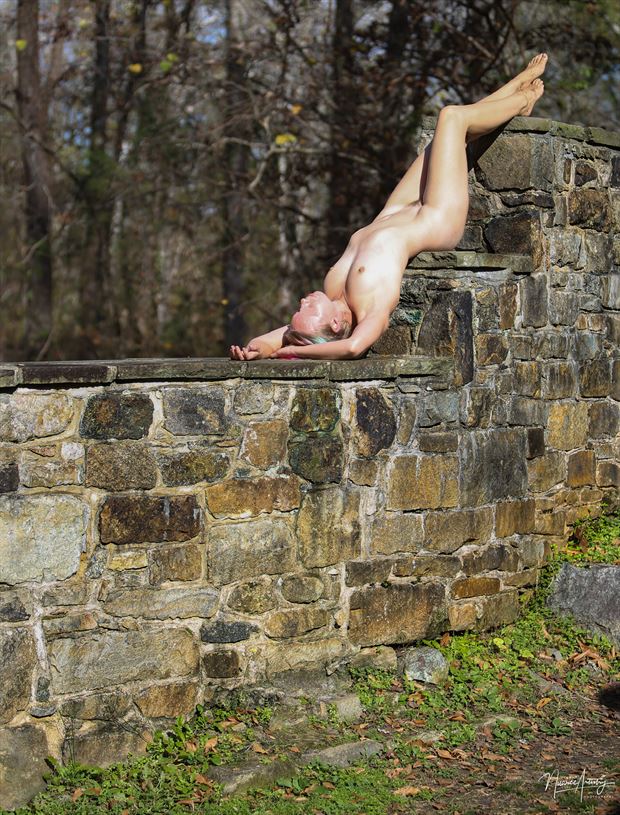 on the wall artistic nude photo by model polybookworm
