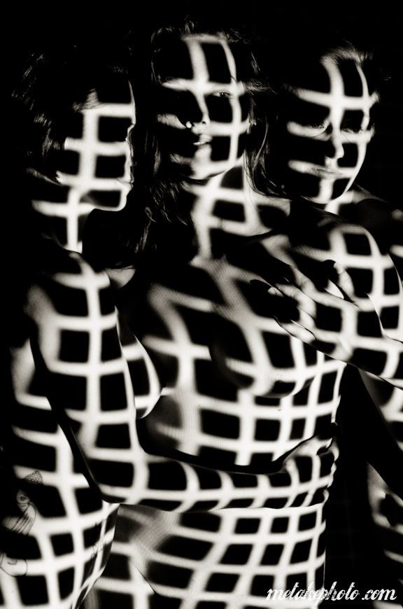 optical illusion artistic nude artwork by model missshawnak
