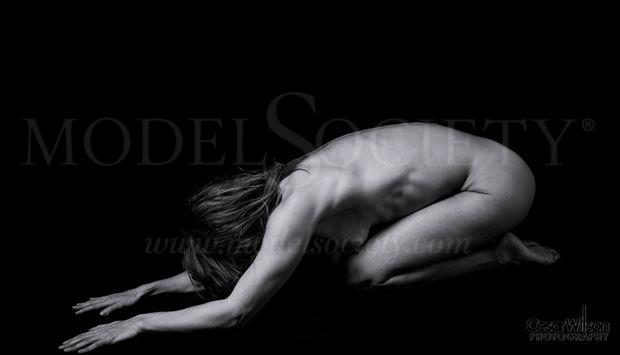 out of practice yoga and meditation artistic nude artwork by photographer borsalino