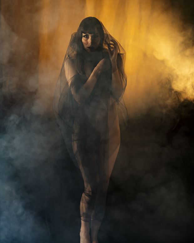 out of the fire artistic nude photo by photographer belo retrato
