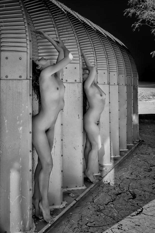 outpost station 7 artistic nude photo by photographer philip turner