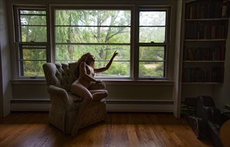 outside the window artistic nude photo by photographer gf morgan