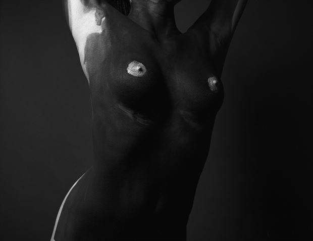 p a i n t e d ii artistic nude artwork by photographer lomobox