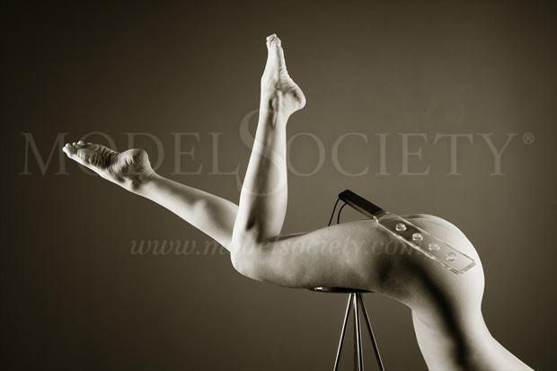 paddle and legs erotic photo by photographer john tisbury