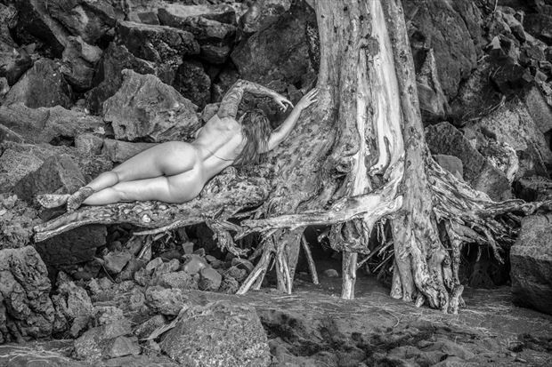 pahoa artistic nude photo by artist april alston mckay