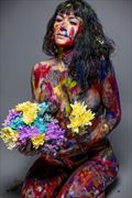 paint me a rainbow artistic nude photo by photographer lance miller