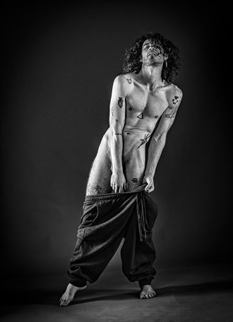 pants too big artistic nude photo by model seaton kay smith