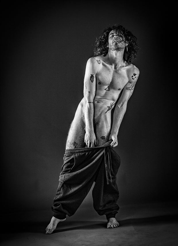 pants too big artistic nude photo by model seaton kay smith
