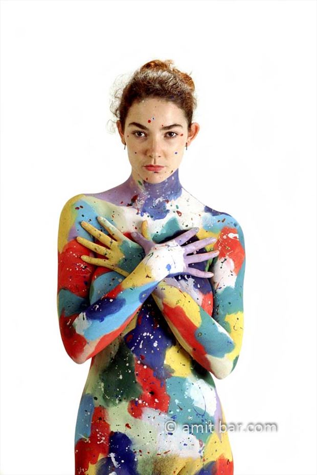 patches and drops body painting artwork by photographer bodypainter