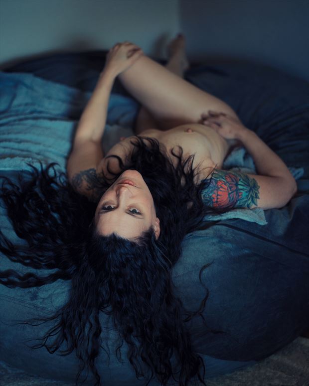 peacock artistic nude photo by photographer 05 right