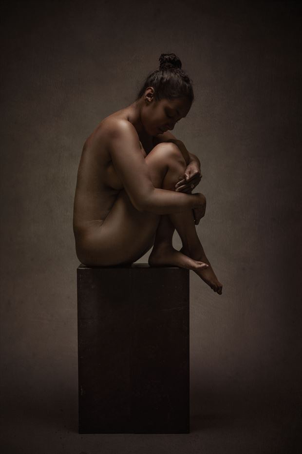 pedistal artistic nude photo by photographer photoartbyjohn