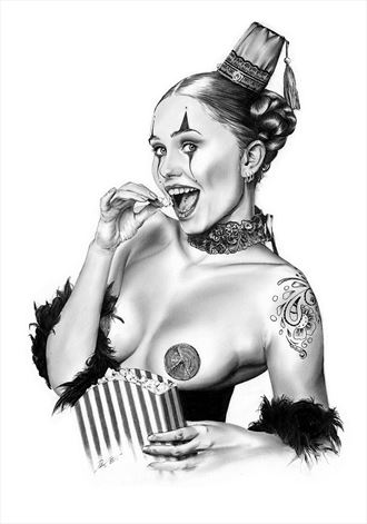penny nice lingerie artwork by artist dirk richter