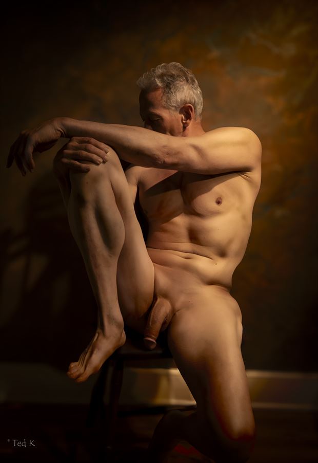 pensive artistic nude photo by artist artfitnessmodel