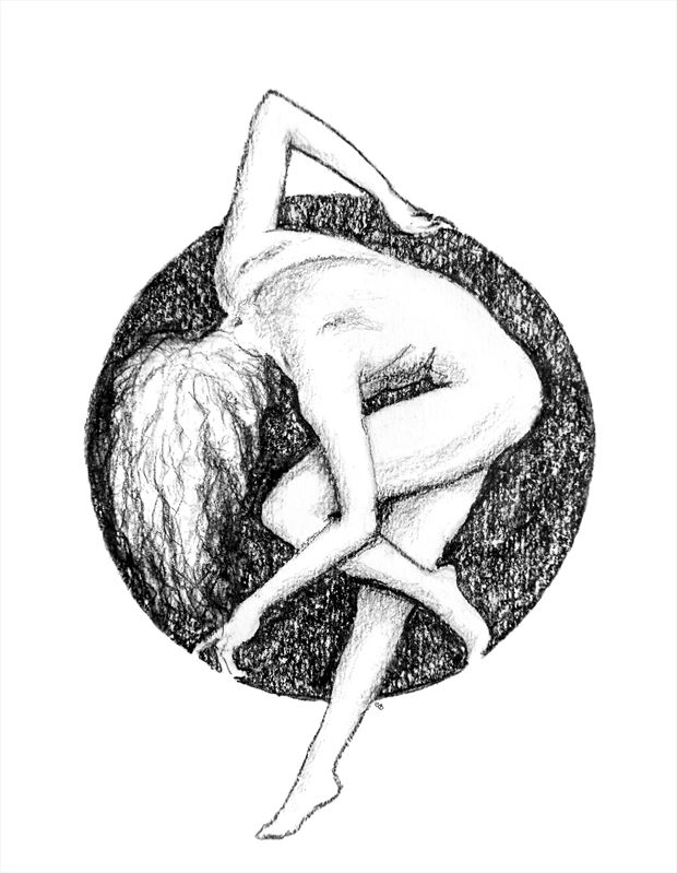 peripher ali artistic nude artwork by artist sublime ape