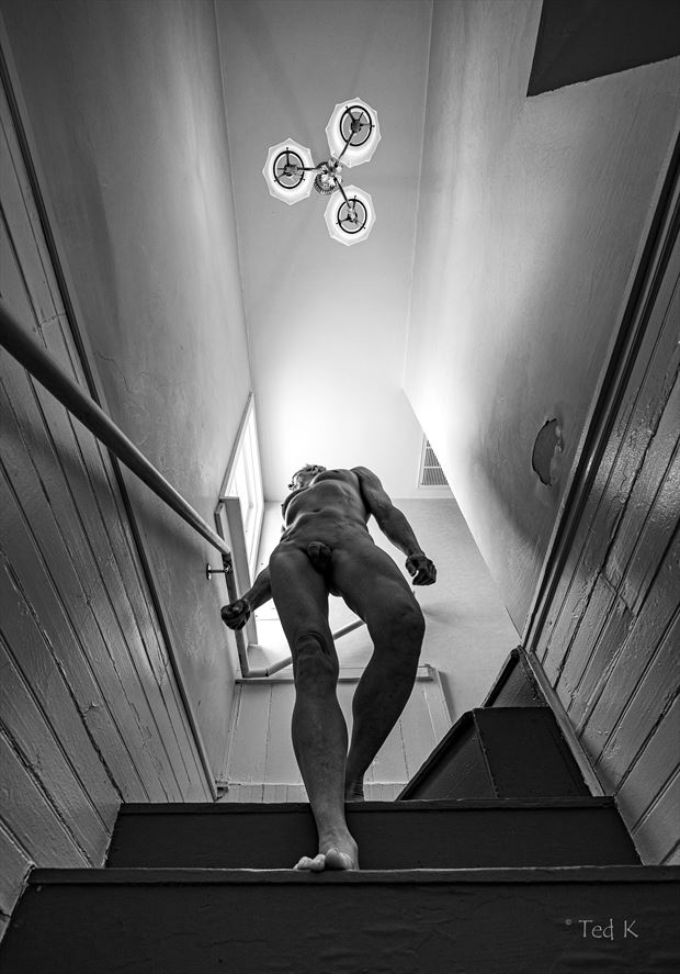 perspective artistic nude photo by artist artfitnessmodel