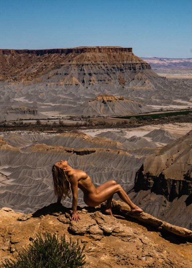perspective artistic nude photo by model erin divine