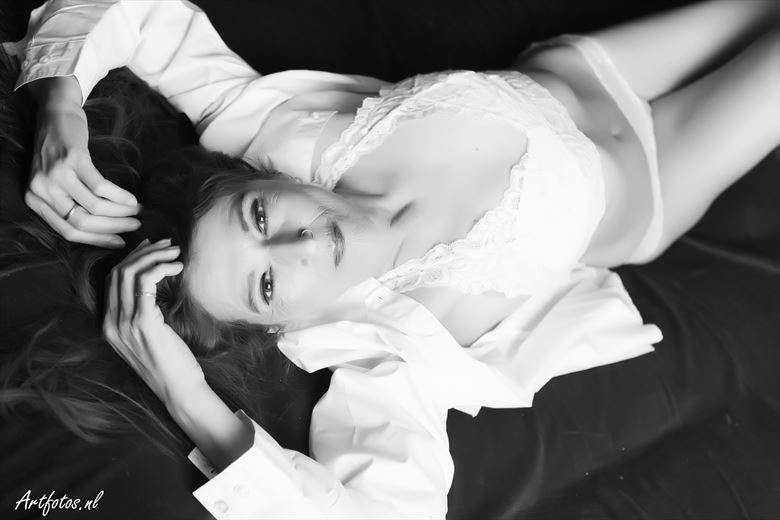 photographer henk ros lingerie photo by model model heidi