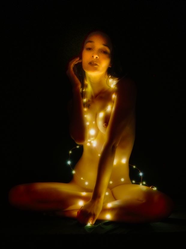 pixie lights 2 artistic nude photo by photographer paul s