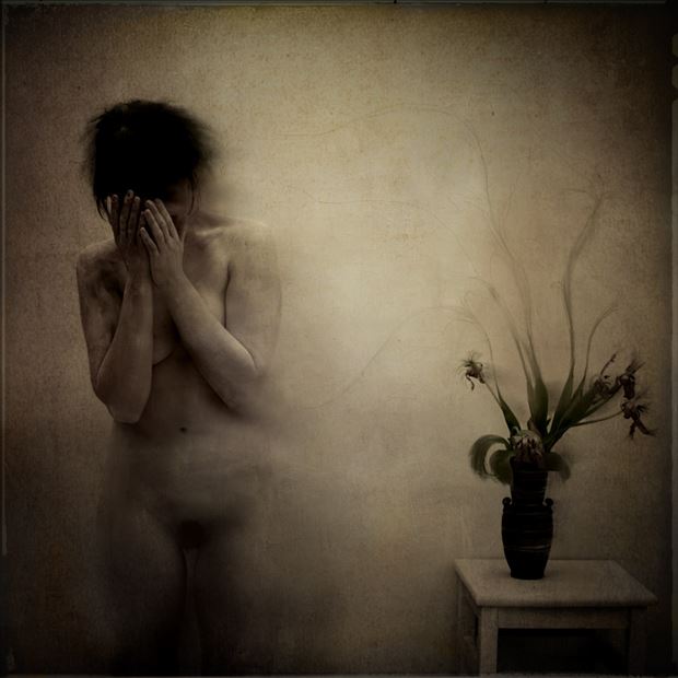 plant life artistic nude photo by photographer dave hunt