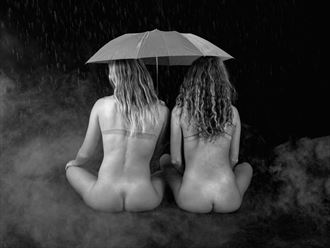 please share my umbrella artistic nude photo by photographer colinwardphotography