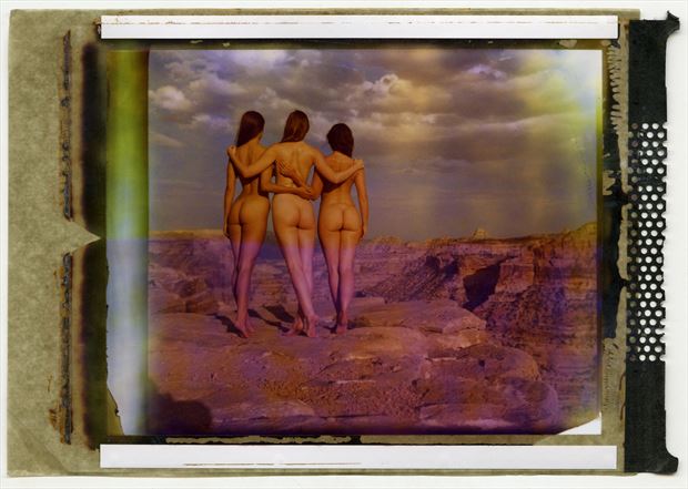 polacolor 4x5 exp 03 2003 artistic nude photo by photographer soulcraft
