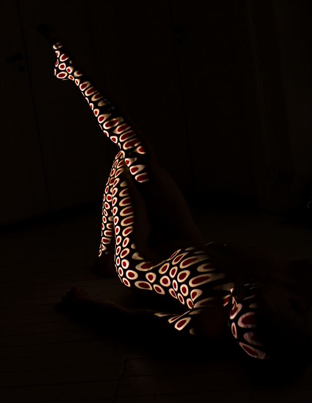 polkadots artistic nude photo by model lars