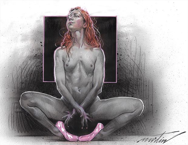 poppyseed erotic artwork by artist james martin 