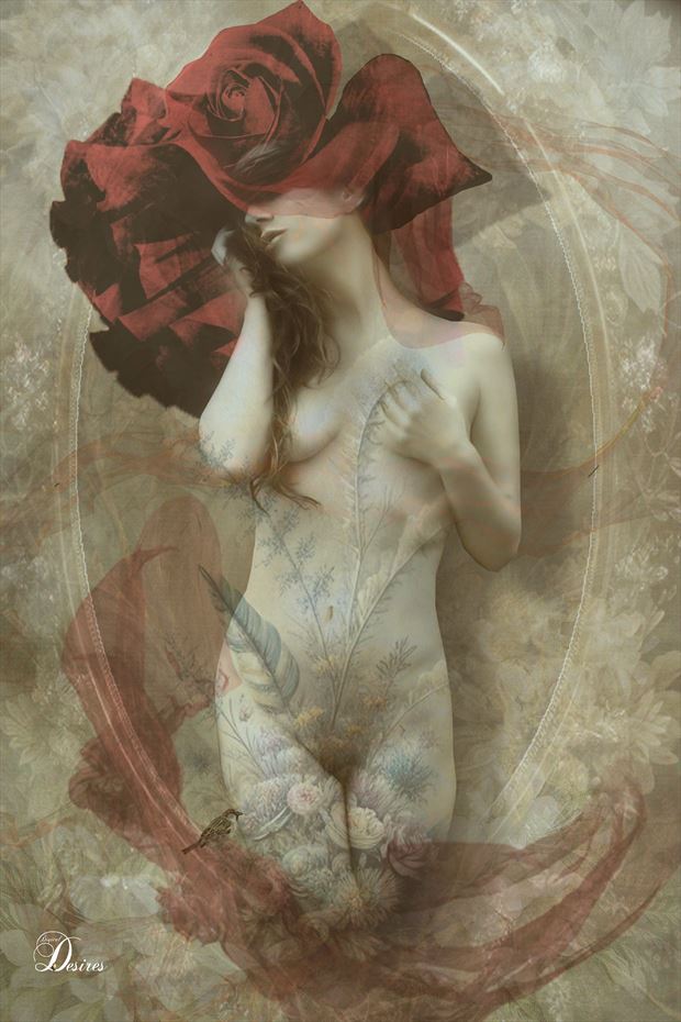 porcelain doll artistic nude artwork by artist digital desires
