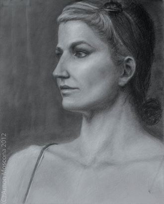 portrait artwork by artist arnonmoscona