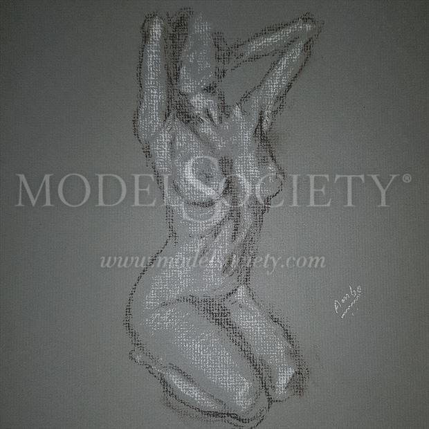 pose 1 artistic nude artwork by artist portraitman80
