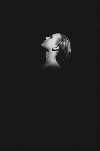 power silhouette photo by model aubrey blake