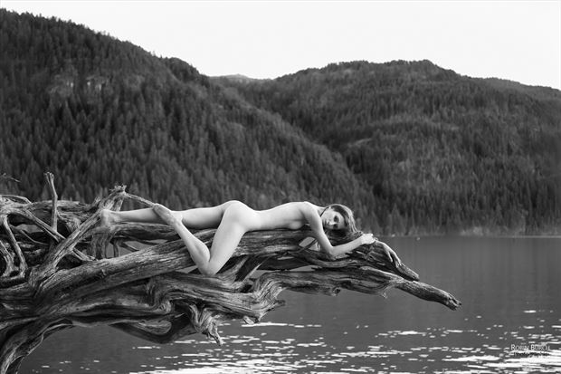 precarious comfort artistic nude photo by photographer robin burch 