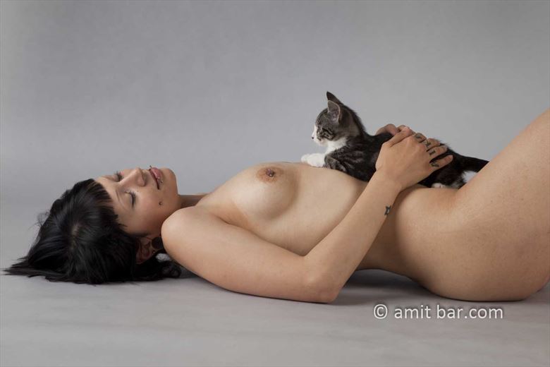pussycat erotic photo by photographer bodypainter