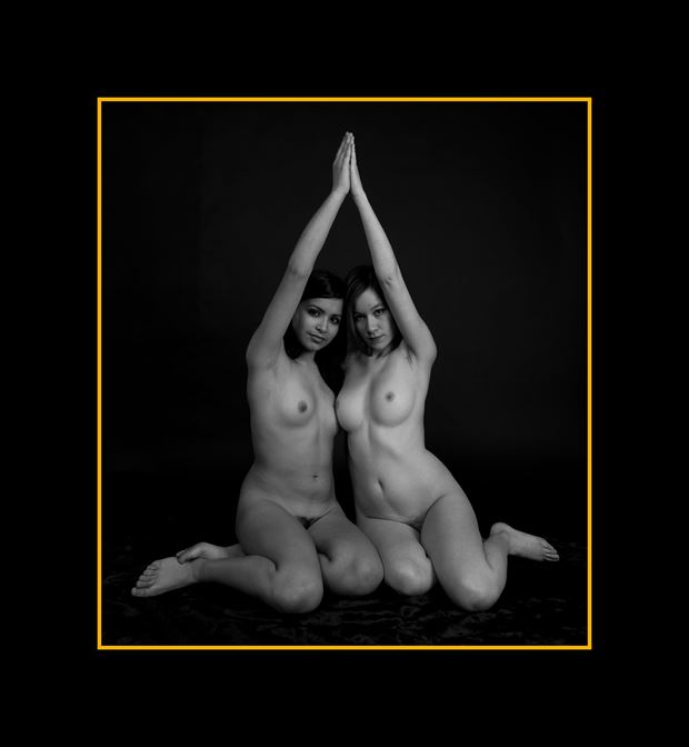 pyramid of females artistic nude photo by photographer lsf photography