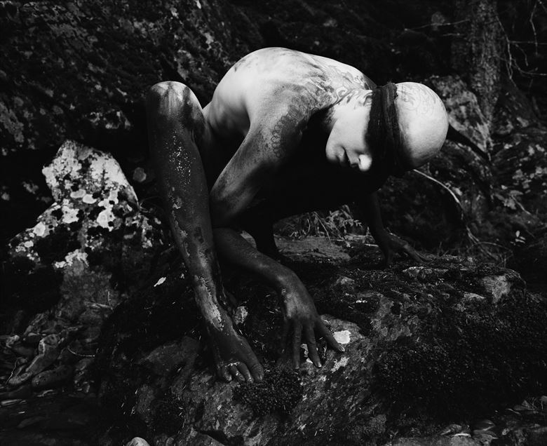 pythia artistic nude artwork by photographer christopher ryan