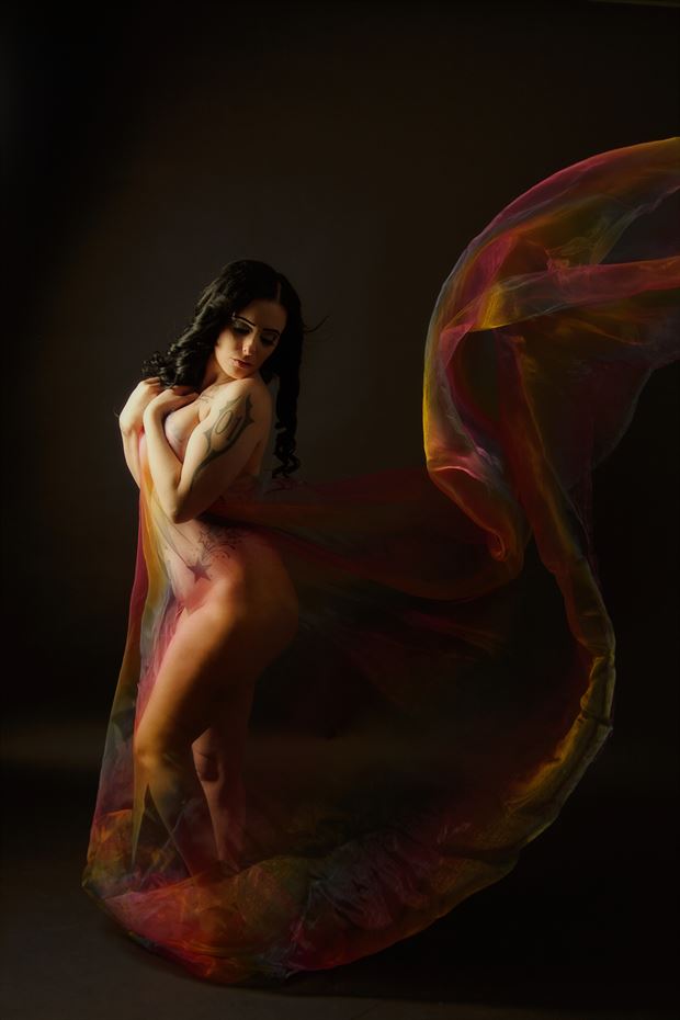 rainbow artistic nude artwork by photographer dsi photo