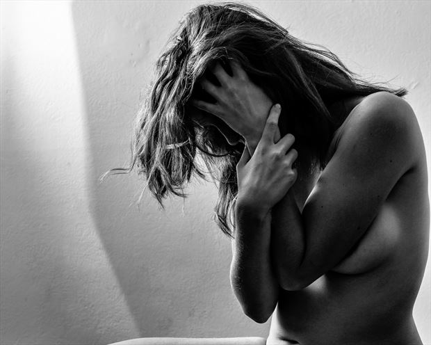 raw emotion laid bare artistic nude photo by photographer artphotovision